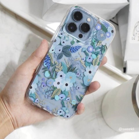 Rifle Paper Clear - Etui iPhone 13 Pro (Garden Party Blue) Rifle Paper Clear - Etui iPhone 13 Pro (Garden Party Blue)