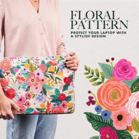 Rifle Paper Laptop Sleeve - Pokrowiec MacBook Pro 15" / Laptop 15,6" (Garden Party Blush) Rifle Paper Laptop Sleeve - Pokrowiec MacBook Pro 15" / Laptop 15,6" (Garden Party Blush)