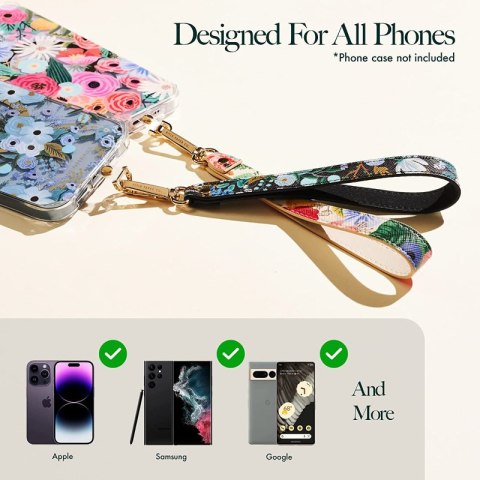 Rifle Paper Phone Wristlet - Uniwersalna smyczka do telefonu (Garden Party Blue) Rifle Paper Phone Wristlet - Uniwersalna smyczka do telefonu (Garden Party Blue)
