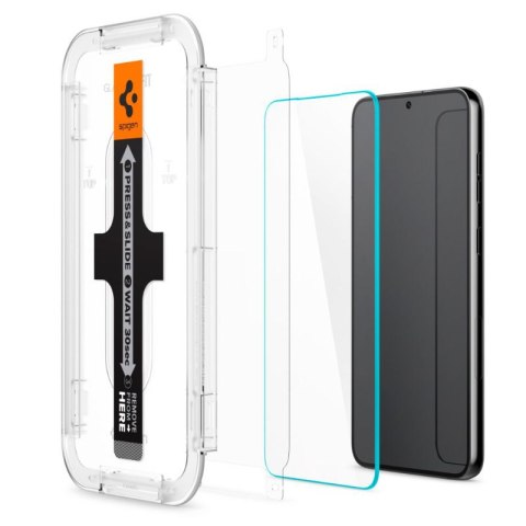 Spigen Glas.TR EZ Fit 2-Pack - Szkło hartowane 2 szt. do Samsung Galaxy S23 Spigen Glas.TR EZ Fit 2-Pack - Szkło hartowane 2 szt. do Samsung Galaxy S23