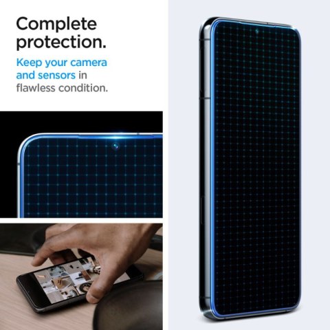 Spigen Glas.TR EZ Fit 2-Pack - Szkło hartowane 2 szt. do Samsung Galaxy S23 Spigen Glas.TR EZ Fit 2-Pack - Szkło hartowane 2 szt. do Samsung Galaxy S23