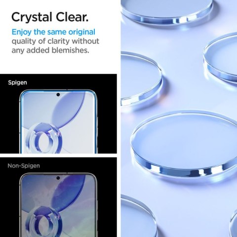 Spigen Glas.TR EZ Fit 2-Pack - Szkło hartowane 2 szt. do Samsung Galaxy S23 Spigen Glas.TR EZ Fit 2-Pack - Szkło hartowane 2 szt. do Samsung Galaxy S23