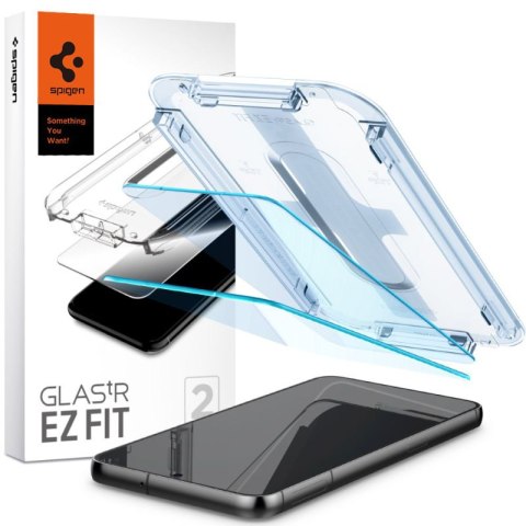 Spigen Glas.TR EZ Fit 2-Pack - Szkło hartowane 2 szt. do Samsung Galaxy S23 Spigen Glas.TR EZ Fit 2-Pack - Szkło hartowane 2 szt. do Samsung Galaxy S23