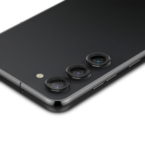 Spigen Optik Pro GLAS.TR EZ Fit Camera Protector 2-Pack - Szkło ochronne na obiektyw 2 szt. do Samsung Galaxy S23 / S23+ (Czarny Spigen Optik Pro GLAS.TR EZ Fit Camera Protector 2-Pack - Szkło ochronne na obiektyw 2 szt. do Samsung Galaxy S23 / S23+ (Czarny