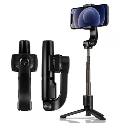 Spigen S610W - Uchwyt selfie stick / gimbal (Czarny) Spigen S610W - Uchwyt selfie stick / gimbal (Czarny)