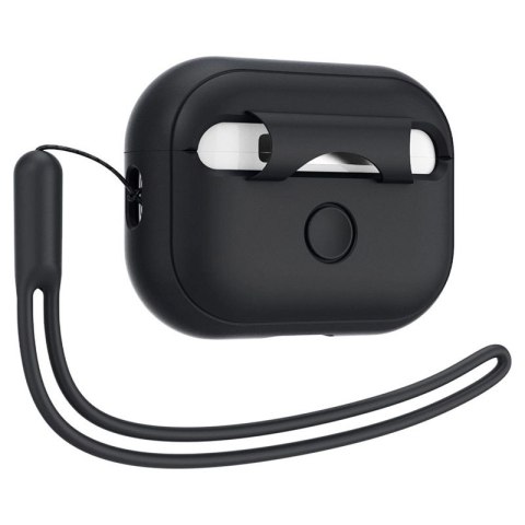 Spigen Silicone Fit Strap - Etui do Apple AirPods Pro 1 / 2 (Czarny) Spigen Silicone Fit Strap - Etui do Apple AirPods Pro 1 / 2 (Czarny)