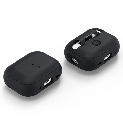 Spigen Silicone Fit Strap - Etui do Apple AirPods Pro 1 / 2 (Czarny) Spigen Silicone Fit Strap - Etui do Apple AirPods Pro 1 / 2 (Czarny)