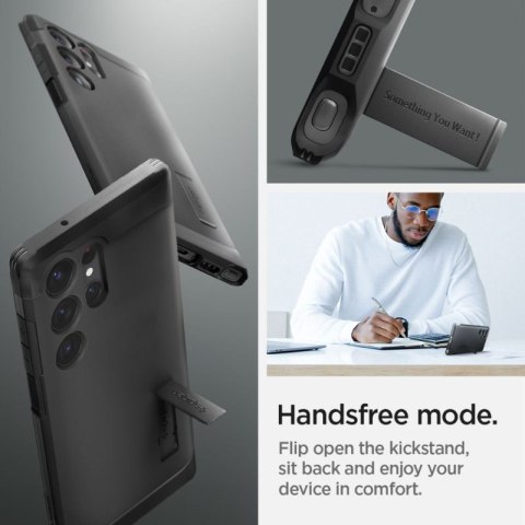 Spigen Tough Armor - Etui do Samsung Galaxy S23 Ultra (Czarny) Spigen Tough Armor - Etui do Samsung Galaxy S23 Ultra (Czarny)