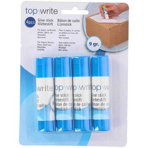 Topwrite - Klej w sztyfcie 4 szt. Topwrite - Klej w sztyfcie 4 szt.