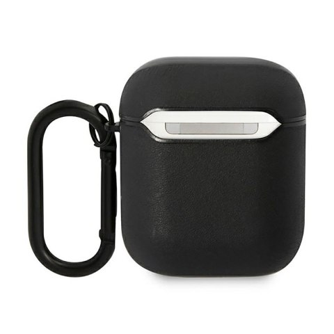 BMW Leather Color Lines - Etui AirPods 1/2 gen (czarny) BMW Leather Color Lines - Etui AirPods 1/2 gen (czarny)