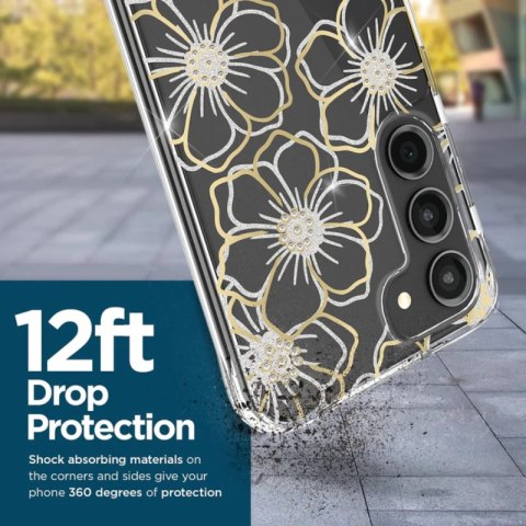 Case-Mate Floral Gems - Etui Samsung Galaxy S23+ (Przezroczysty) Case-Mate Floral Gems - Etui Samsung Galaxy S23+ (Przezroczysty)