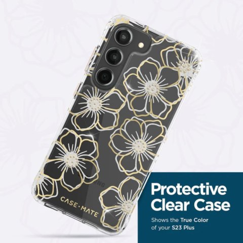 Case-Mate Floral Gems - Etui Samsung Galaxy S23+ (Przezroczysty) Case-Mate Floral Gems - Etui Samsung Galaxy S23+ (Przezroczysty)