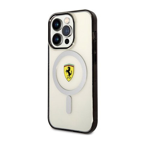 Ferrari Outline Magsafe - Etui iPhone 14 Pro Max (Przezroczysty) Ferrari Outline Magsafe - Etui iPhone 14 Pro Max (Przezroczysty)
