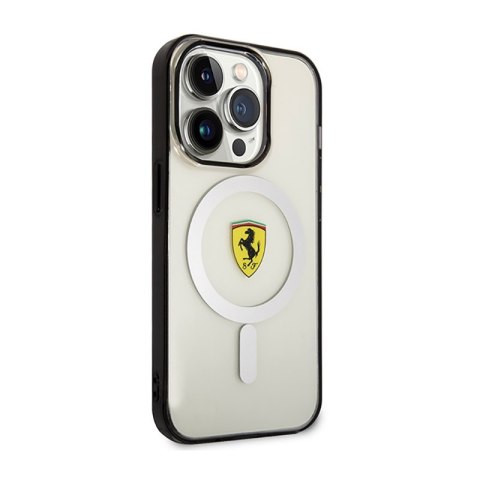 Ferrari Outline Magsafe - Etui iPhone 14 Pro Max (Przezroczysty) Ferrari Outline Magsafe - Etui iPhone 14 Pro Max (Przezroczysty)