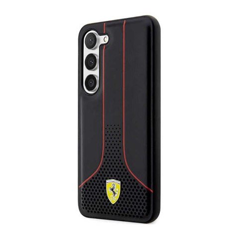 Ferrari Perforated 296P Collection - Etui Samsung Galaxy S23+ (czarny) Ferrari Perforated 296P Collection - Etui Samsung Galaxy S23+ (czarny)