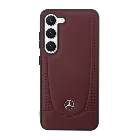 Mercedes Leather Urban Line - Etui Samsung Galaxy S23 (czerwony) Mercedes Leather Urban Line - Etui Samsung Galaxy S23 (czerwony)