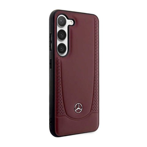 Mercedes Leather Urban Line - Etui Samsung Galaxy S23 (czerwony) Mercedes Leather Urban Line - Etui Samsung Galaxy S23 (czerwony)