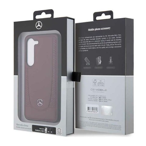 Mercedes Leather Urban Line - Etui Samsung Galaxy S23 (czerwony) Mercedes Leather Urban Line - Etui Samsung Galaxy S23 (czerwony)