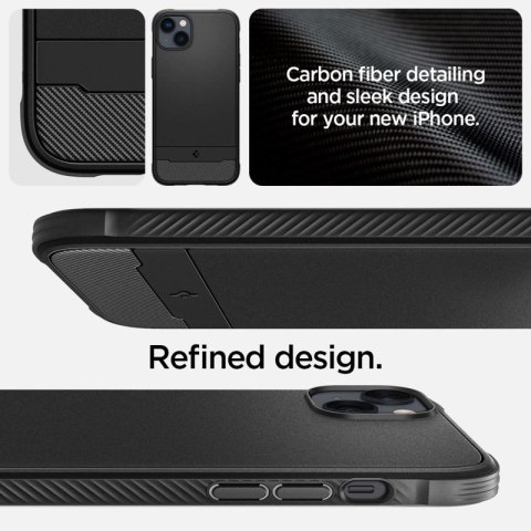Spigen Rugged Armor Mag MagSafe - Etui do iPhone 15 Plus / iPhone 14 Plus (Czarny) Spigen Rugged Armor Mag MagSafe - Etui do iPhone 15 Plus / iPhone 14 Plus (Czarny)