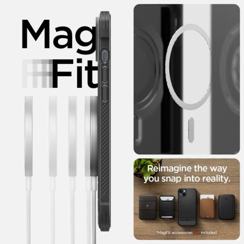 Spigen Rugged Armor Mag MagSafe - Etui do iPhone 15 Plus / iPhone 14 Plus (Czarny) Spigen Rugged Armor Mag MagSafe - Etui do iPhone 15 Plus / iPhone 14 Plus (Czarny)