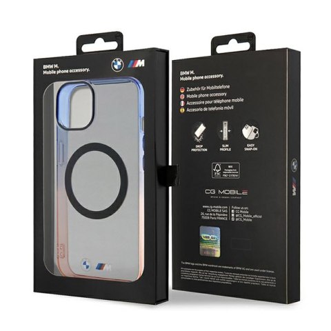 BMW Gradient Bumper MagSafe - Etui iPhone 14 (Szary) BMW Gradient Bumper MagSafe - Etui iPhone 14 (Szary)