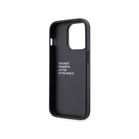 BMW Grip Stand Hot Stamp - Etui iPhone 14 Pro Max (czarny) BMW Grip Stand Hot Stamp - Etui iPhone 14 Pro Max (czarny)