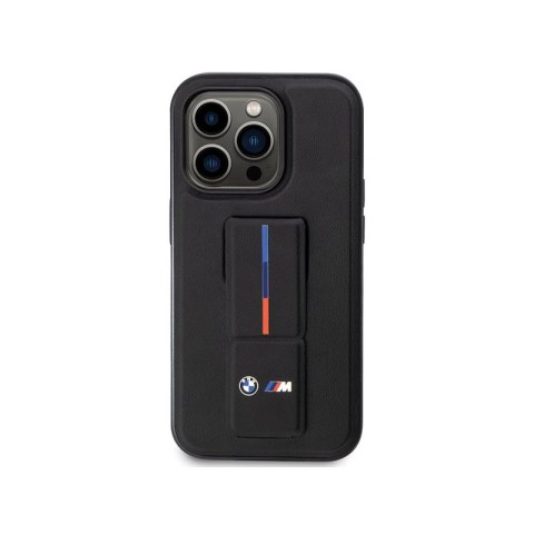 BMW Grip Stand Hot Stamp - Etui iPhone 14 Pro (czarny) BMW Grip Stand Hot Stamp - Etui iPhone 14 Pro (czarny)