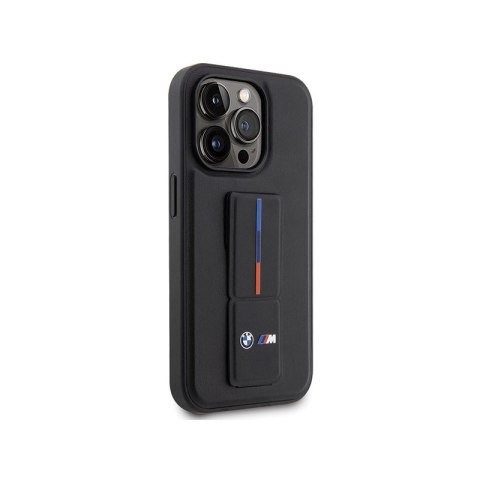 BMW Grip Stand Hot Stamp - Etui iPhone 14 Pro (czarny) BMW Grip Stand Hot Stamp - Etui iPhone 14 Pro (czarny)