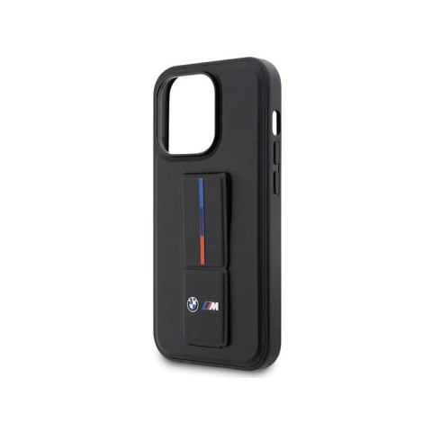 BMW Grip Stand Hot Stamp - Etui iPhone 14 Pro (czarny) BMW Grip Stand Hot Stamp - Etui iPhone 14 Pro (czarny)