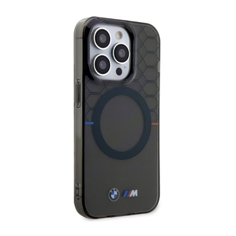 BMW Pattern MagSafe - Etui iPhone 14 Pro Max (Szary) BMW Pattern MagSafe - Etui iPhone 14 Pro Max (Szary)