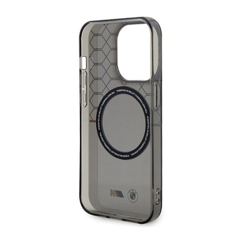 BMW Pattern MagSafe - Etui iPhone 14 Pro Max (Szary) BMW Pattern MagSafe - Etui iPhone 14 Pro Max (Szary)