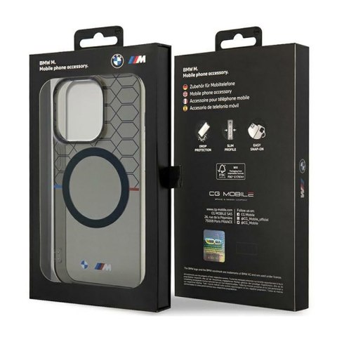 BMW Pattern MagSafe - Etui iPhone 14 Pro Max (Szary) BMW Pattern MagSafe - Etui iPhone 14 Pro Max (Szary)