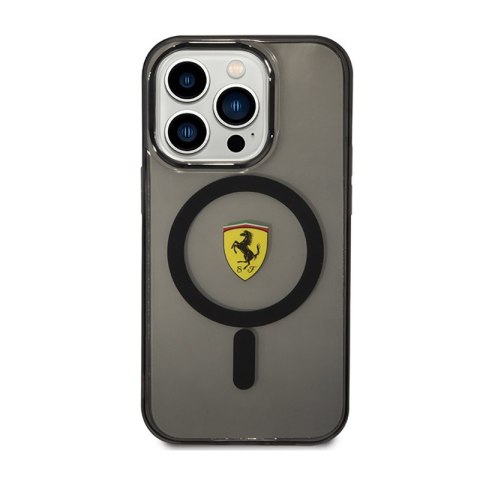 Ferrari Translucent MagSafe - Etui iPhone 14 Pro (Czarny) Ferrari Translucent MagSafe - Etui iPhone 14 Pro (Czarny)