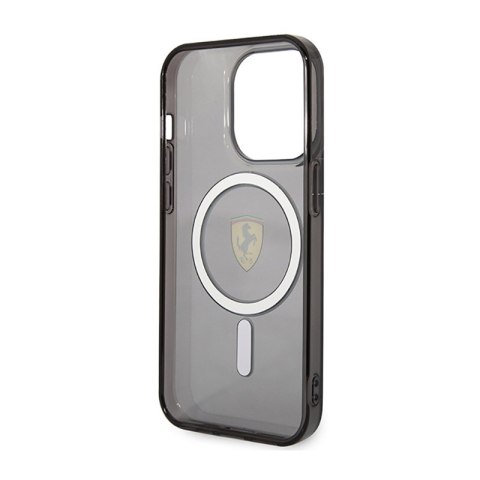 Ferrari Translucent MagSafe - Etui iPhone 14 Pro (Czarny) Ferrari Translucent MagSafe - Etui iPhone 14 Pro (Czarny)