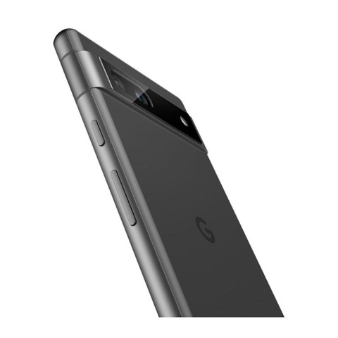 Spigen Optik.TR EZ Fit Camera Lens Protector 2-Pack - Szkło ochronne na obiektyw do Google Pixel 7A (2 szt) (Czarny) Spigen Optik.TR EZ Fit Camera Lens Protector 2-Pack - Szkło ochronne na obiektyw do Google Pixel 7A (2 szt) (Czarny)