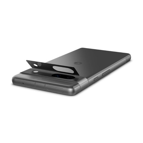 Spigen Optik.TR EZ Fit Camera Lens Protector 2-Pack - Szkło ochronne na obiektyw do Google Pixel 7A (2 szt) (Czarny) Spigen Optik.TR EZ Fit Camera Lens Protector 2-Pack - Szkło ochronne na obiektyw do Google Pixel 7A (2 szt) (Czarny)