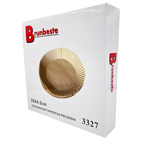 BRUNBESTE WKŁAD PAPIEROWY DO FRYTOWNICY 16cm 100szt. 3328 BRUNBESTE WKŁAD PAPIEROWY DO FRYTOWNICY 16cm 100szt. 3328