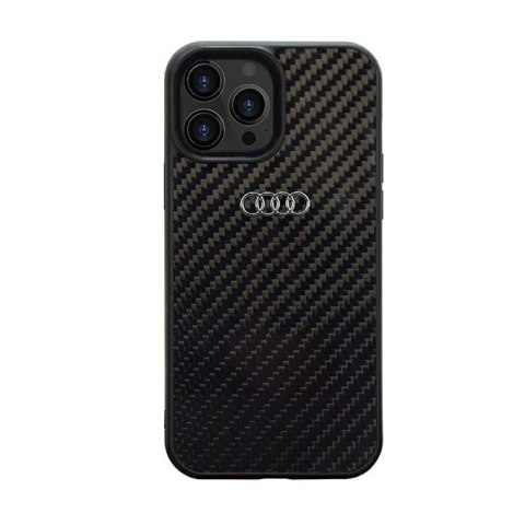 Audi Carbon Fiber - Etui iPhone 14 Pro (Czarny) Audi Carbon Fiber - Etui iPhone 14 Pro (Czarny)