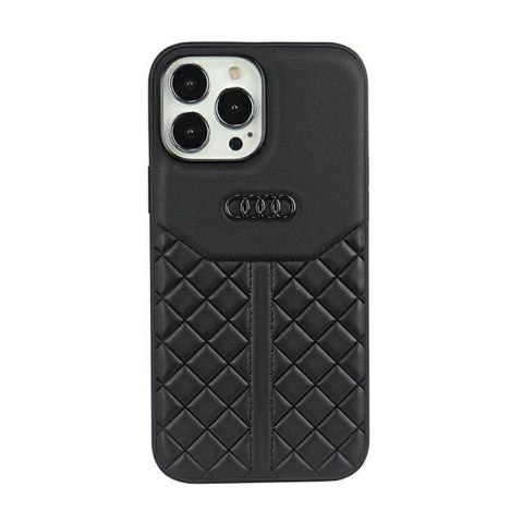 Audi Genuine Leather - Etui iPhone 13 Pro Max (Czarny) Audi Genuine Leather - Etui iPhone 13 Pro Max (Czarny)