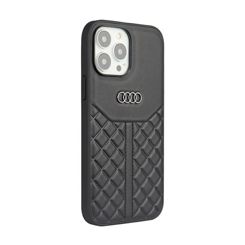 Audi Genuine Leather - Etui iPhone 13 Pro Max (Czarny) Audi Genuine Leather - Etui iPhone 13 Pro Max (Czarny)