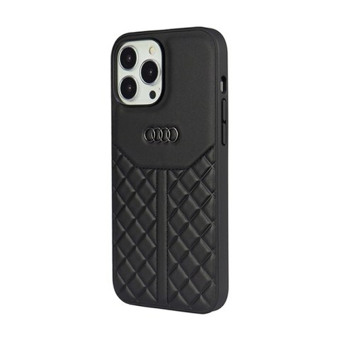 Audi Genuine Leather - Etui iPhone 13 Pro Max (Czarny) Audi Genuine Leather - Etui iPhone 13 Pro Max (Czarny)