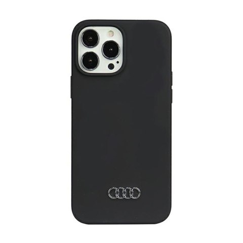 Audi Silicone Case - Etui iPhone 13 Pro Max (Czarny) Audi Silicone Case - Etui iPhone 13 Pro Max (Czarny)