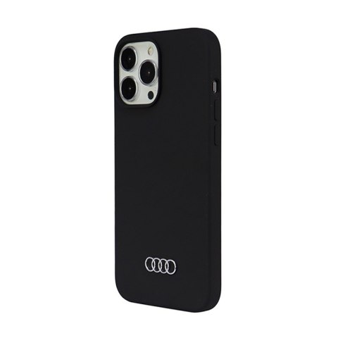 Audi Silicone Case - Etui iPhone 13 Pro Max (Czarny) Audi Silicone Case - Etui iPhone 13 Pro Max (Czarny)
