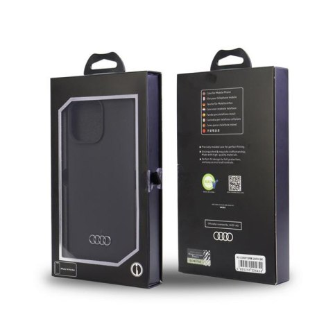 Audi Silicone Case - Etui iPhone 13 Pro Max (Czarny) Audi Silicone Case - Etui iPhone 13 Pro Max (Czarny)