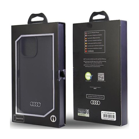 Audi Silicone Case - Etui iPhone 14 Pro Max (Czarny) Audi Silicone Case - Etui iPhone 14 Pro Max (Czarny)