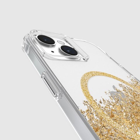 Case-Mate Karat MagSafe - Etui iPhone 15 / iPhone 14 / iPhone 13 zdobione złotem (Marble) Case-Mate Karat MagSafe - Etui iPhone 15 / iPhone 14 / iPhone 13 zdobione złotem (Marble)