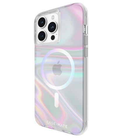 Case-Mate Soap Bubble MagSafe - Etui iPhone 15 Pro Max (Iridescent) Case-Mate Soap Bubble MagSafe - Etui iPhone 15 Pro Max (Iridescent)