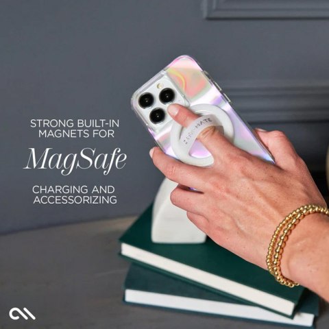 Case-Mate Soap Bubble MagSafe - Etui iPhone 15 Pro Max (Iridescent) Case-Mate Soap Bubble MagSafe - Etui iPhone 15 Pro Max (Iridescent)