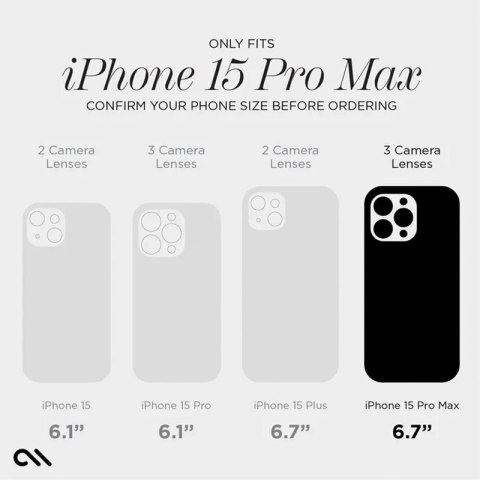 Case-Mate Soap Bubble MagSafe - Etui iPhone 15 Pro Max (Iridescent) Case-Mate Soap Bubble MagSafe - Etui iPhone 15 Pro Max (Iridescent)