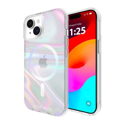 Case-Mate Soap Bubble MagSafe - Etui iPhone 15 / iPhone 14 / iPhone 13 (Iridescent) Case-Mate Soap Bubble MagSafe - Etui iPhone 15 / iPhone 14 / iPhone 13 (Iridescent)